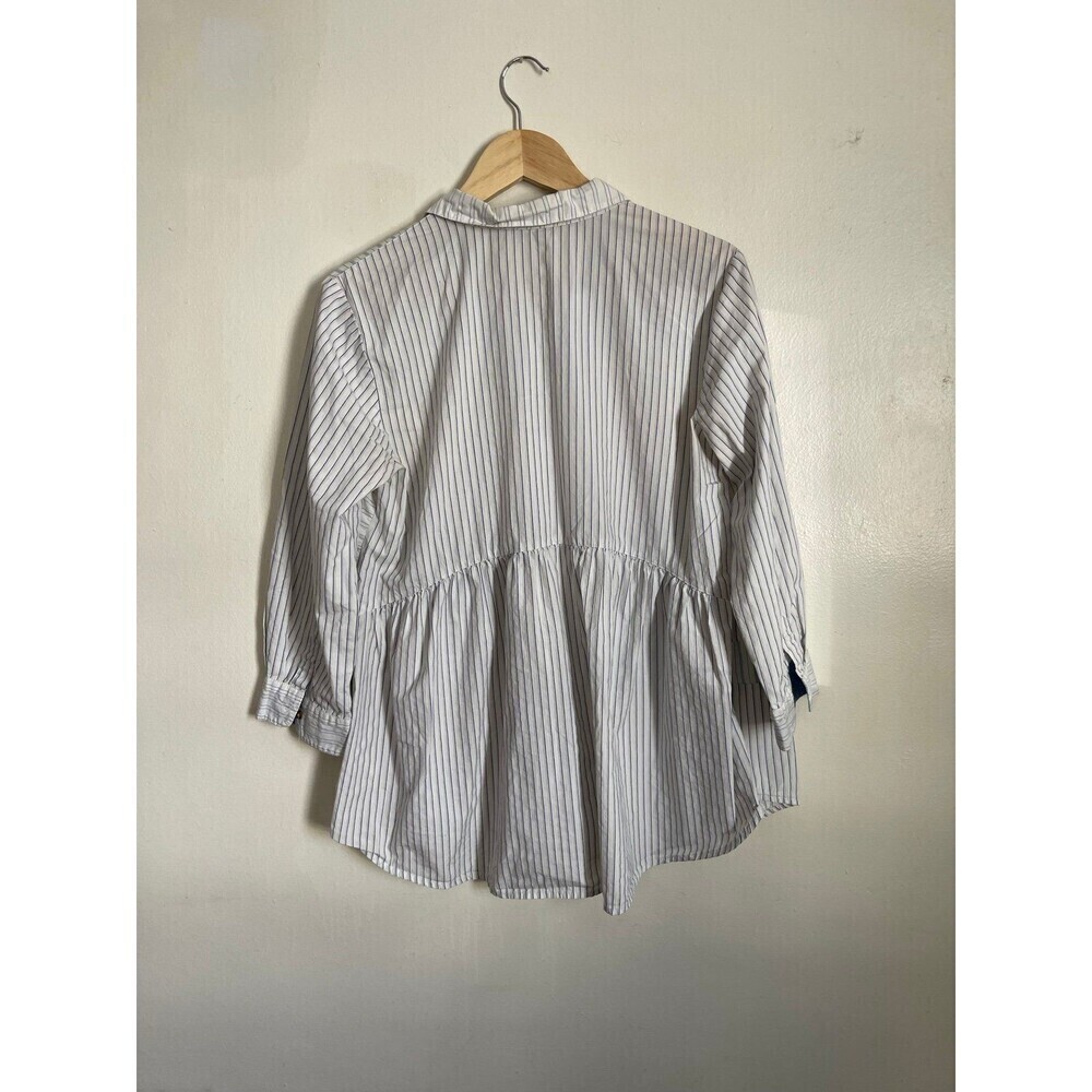 HOLDING HORSES Anthropologie Tiered Patch Tunic Size M - Picture 3 of 8
